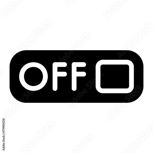 off glyph icon