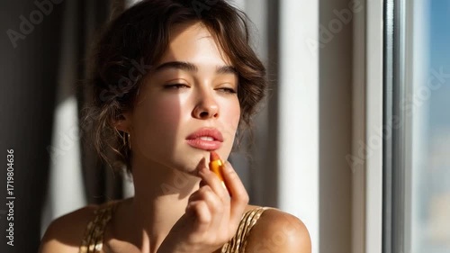 portrait of a young woman