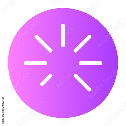 loading gradient icon