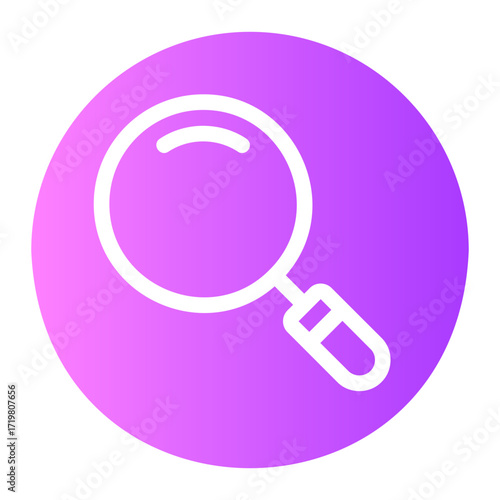 zoom gradient icon