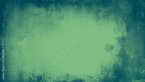 green grunge background with copy space. Vector design.