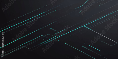 Abstract technology background with an illustration of a blue heartbeat line chart on a medical monitor