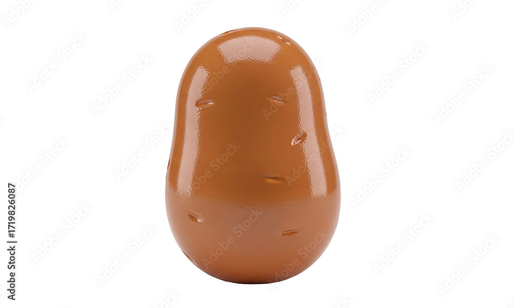 Obraz premium 3D Potato Illustration
