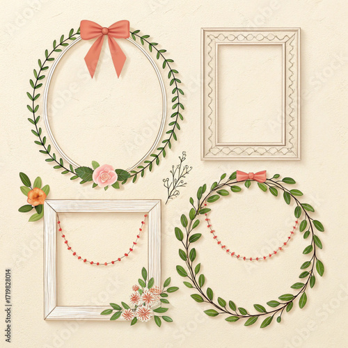 Huge set or collection of vector filigree flourishes for design