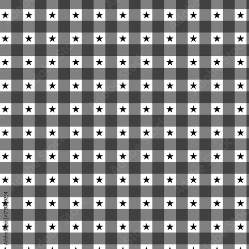 black and white seamless pattern