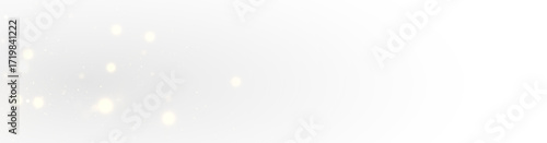 Bright golden shimmer with sparkling fantasy stardust, elegant bokeh particles and luxury glowing texture, isolated on transparent PNG background for festive celebration designs.