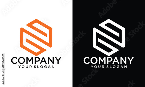 Creative g f gf fg initial logo design vector graphic idea creative