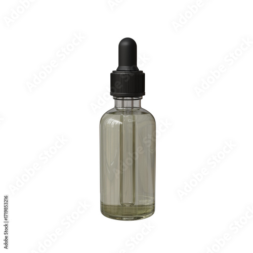 Transparent Glass Dropper Bottle