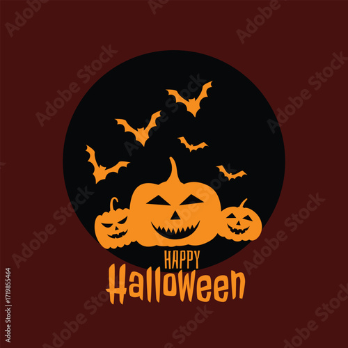 halloween pumpkin vector