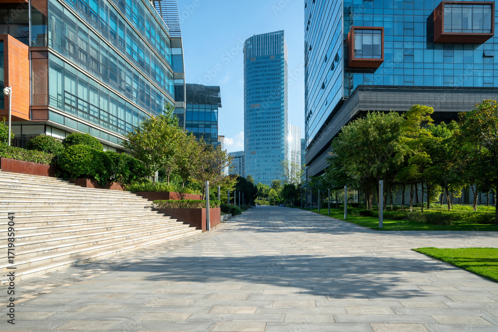 Obraz premium Park forests in technology parks