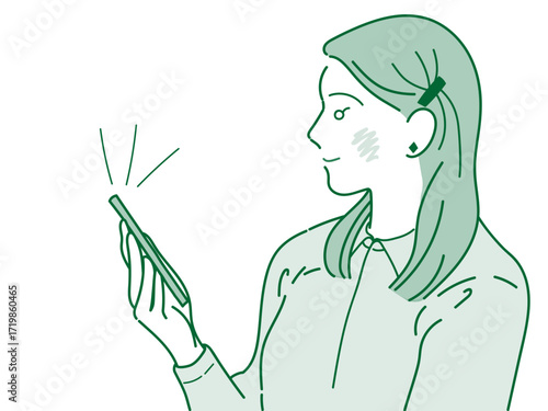 イラスト　女性