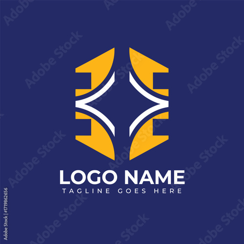 Modern abstract logo design for business identity and branding