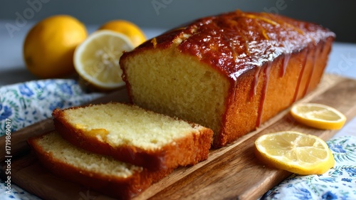 Lemon bread with citrusy zing
