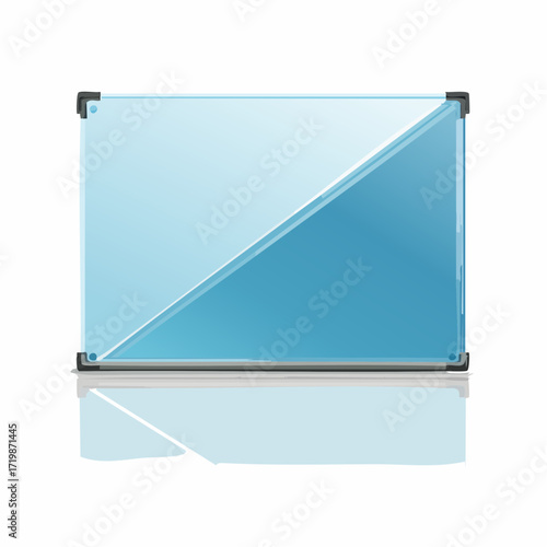 Transparent Acrylic Screen Reflection 