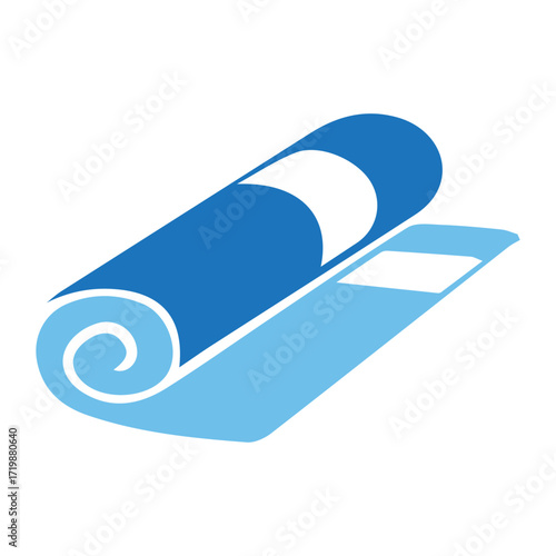 Fitness Mat Graphic Icon
