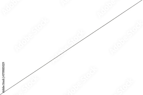 Outdoor overhead electrical power line wire is isolated.