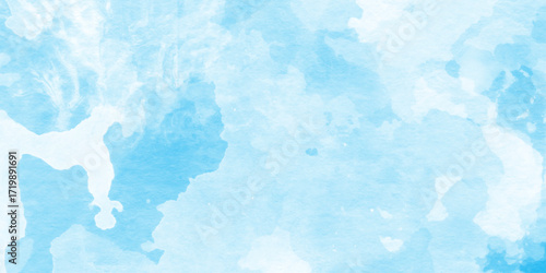 Blue sky and white cloudy, beautiful white clouds in the blue sky background,  blue sky light effect on the background winter morning snow pattern, Illustration of sky clouds vector, 