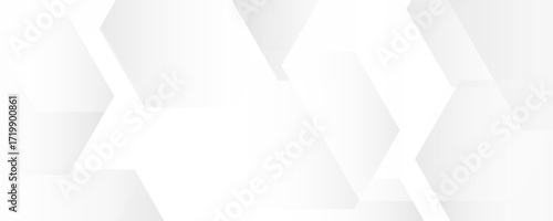 hexagon white geometric background with diamond and triangle shapes layered pattern design