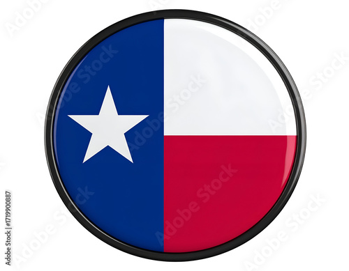 Free Download A vibrant and colorful representation of a state flag featuring bold colors and a prominent star symbolizing pride. - GFXLoad