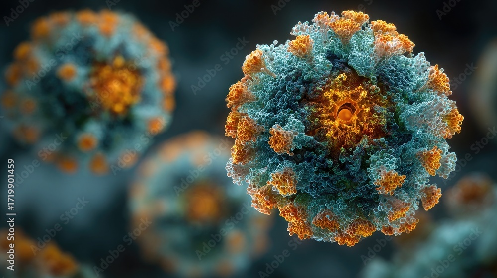 Obraz premium Viruses reprogrammed to deliver custom proteins.