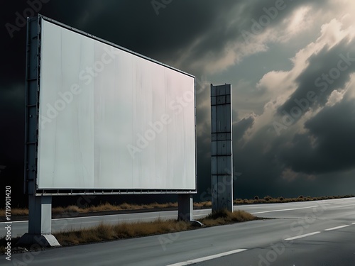 billboard on the road