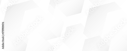 hexagon white geometric background with diamond and triangle shapes layered pattern design