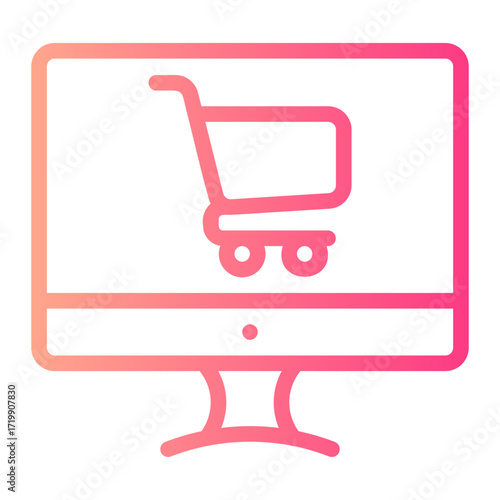 buy online gradient icon