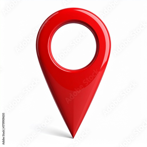 Vibrant Red Location Pin Navigate, Discover, and Pinpoint Your Destination