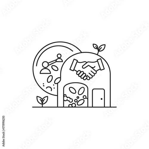 Sustainable Partnership Collaborative Growth and Environmental Stewardship