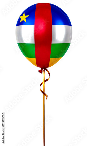 Free Download 中央アフリカの国旗の柄の風船。(Central African Republic flag balloon.)
 - GFXLoad