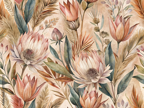 seamless floral background