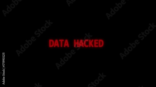 System Error Glitch, Corrupted File Graphic, Digital Data Breakdown, Hacking Warning Overlay, System Failure Tex