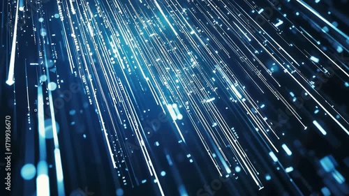 Abstract digital lines