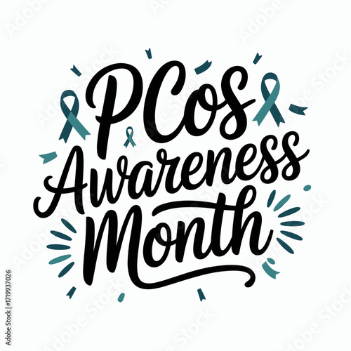 PCOS Awareness Month – Hand Lettered Design