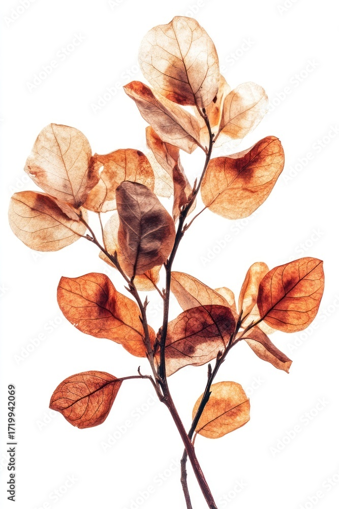 Fototapeta premium Myrtle flower leaves leaf.