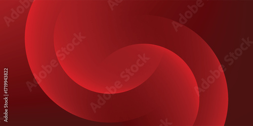 Red abstract background. Dynamic shapes composition. eps10 vector