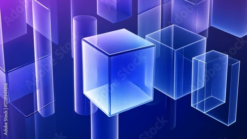 Abstract geometric shapes