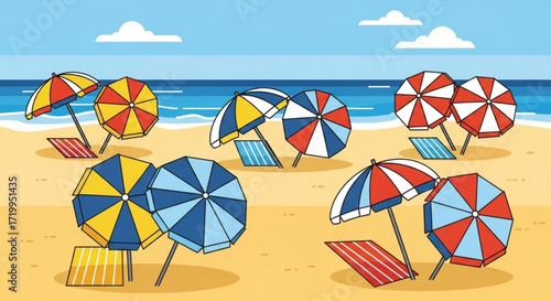 summer beach background