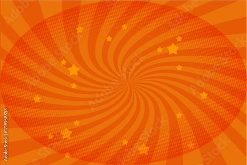 Flat comic style wallpaper
