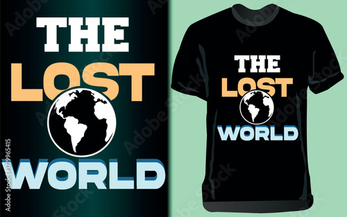 Step into adventure with this ‘The Lost World’ T-shirt. A bold graphic tee perfect for dinosaur lovers, explorers, and fans of prehistoric style. Great for casual wear, parties, or gifting.