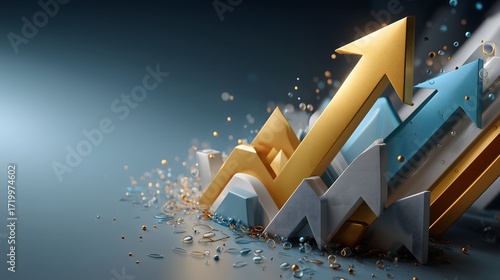 Wallpaper Mural Clean kpi growth perspective Torontodigital.ca