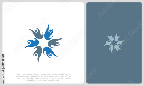 Human resources concept, target market and audience, focus group, public relations, vector icon - Vector	
