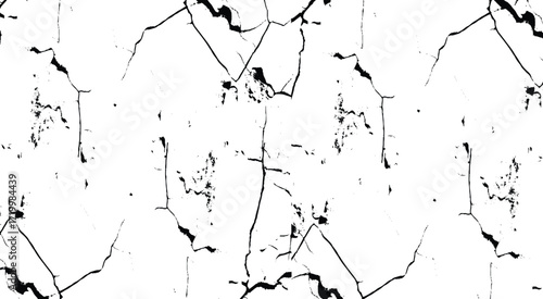 Abstract background of grunge white, black damaged rusty crack and scratch wall texture design. gray concreate surface plaster old rough dirty wall texture