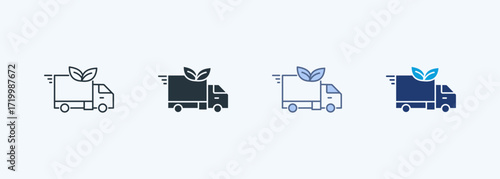 Transportation Multiple Style Icon Collection