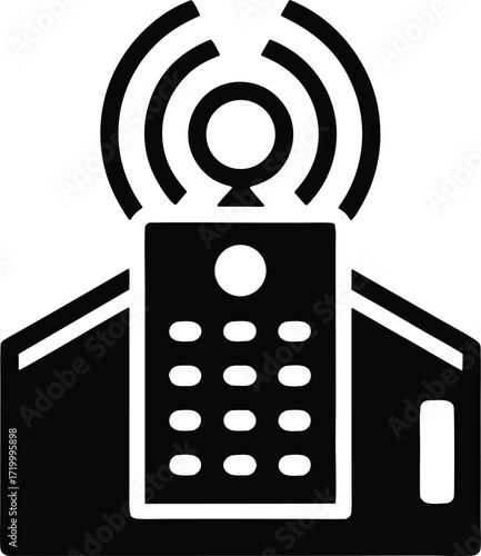 Remote monitoring icon.