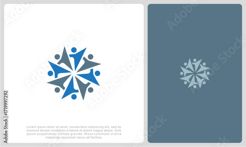 Human resources concept, target market and audience, focus group, public relations, vector icon - Vector	
