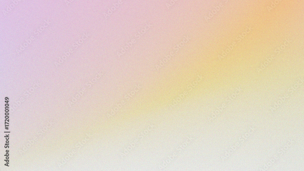 Fototapeta premium Abstract digital texture featuring soft gradient hues of purple yellow and green for overlay background design 