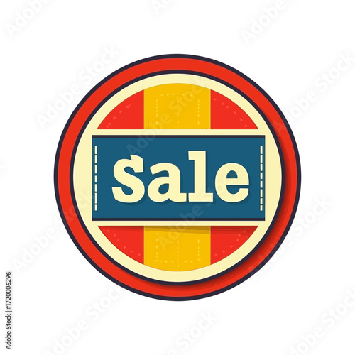 This colorful "Sale" badge is a great icon for websites and blogs to announce promotions, discounts, or special offers.

