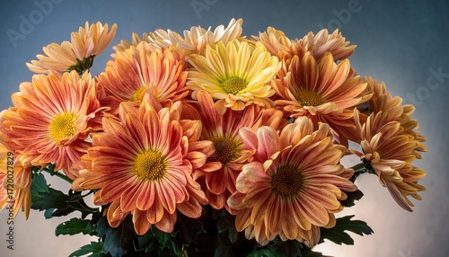 Wallpaper Mural bouquet of chrysanthemums Torontodigital.ca
