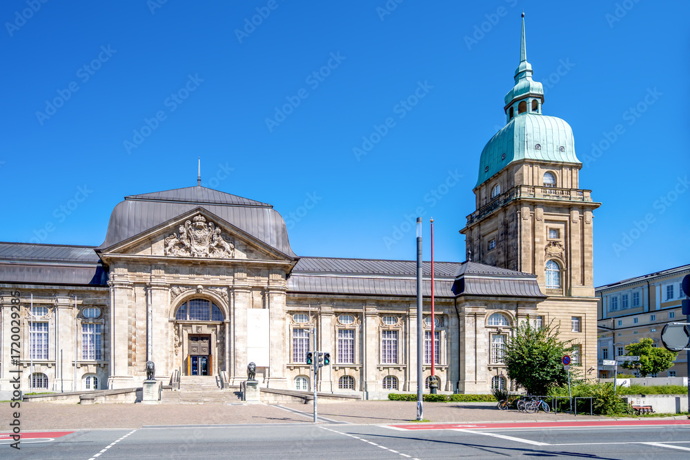 Obraz premium Innenstadt, Darmstadt, Hessen, Deutschland 